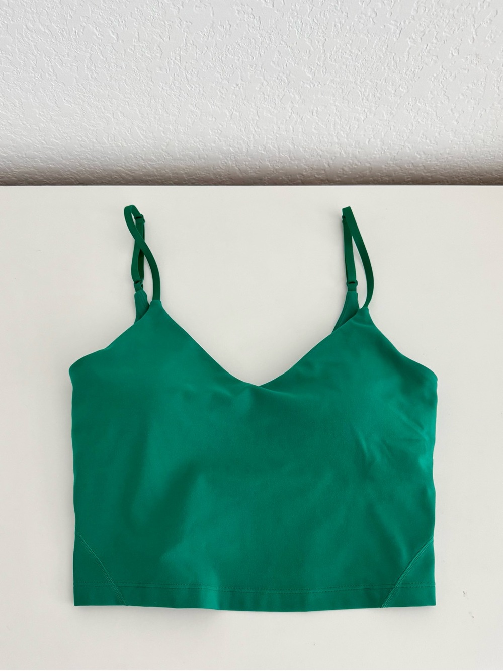 Lululemon Align Cropped Cami Tank Top | Size 6 in Cascadia Green
